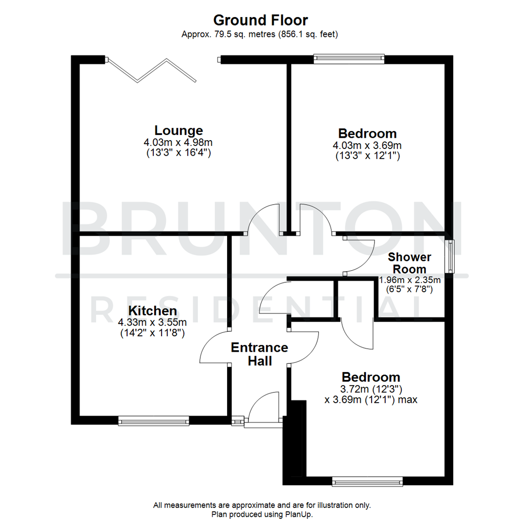 Main Street, Red Row, Morpeth, NE61 floorplan