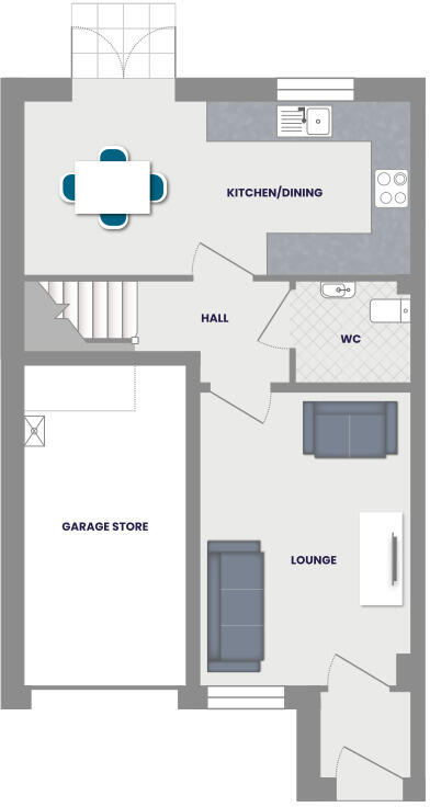 St Davids Way,
Acklam,
Middlesbrough,
TS5 7EY floorplan