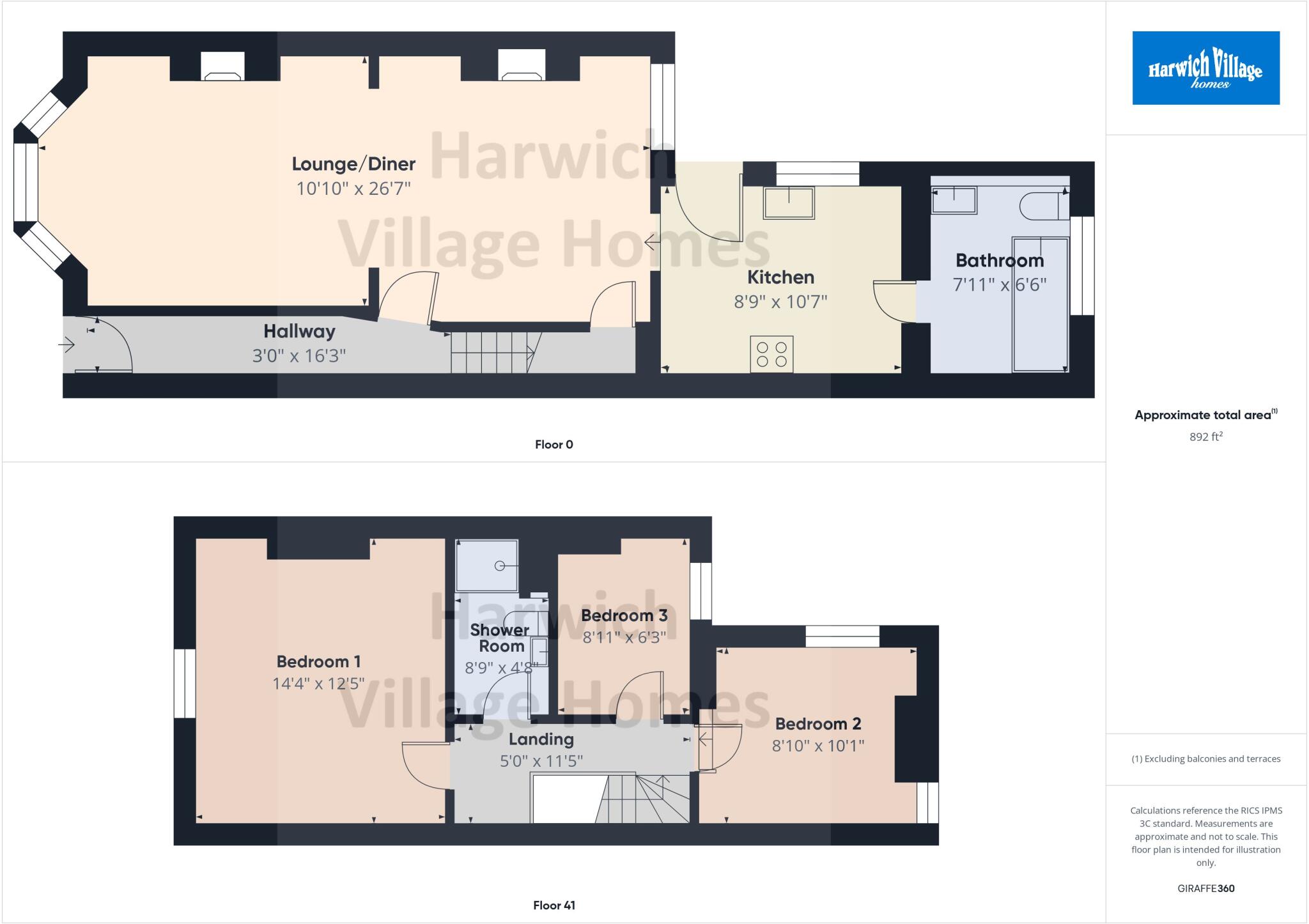 Main Road, Harwich, Essex, CO12 floorplan