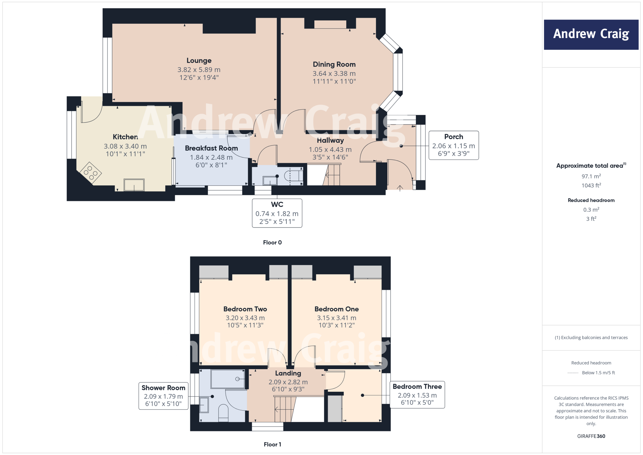 Harton Lane, South Shields floorplan