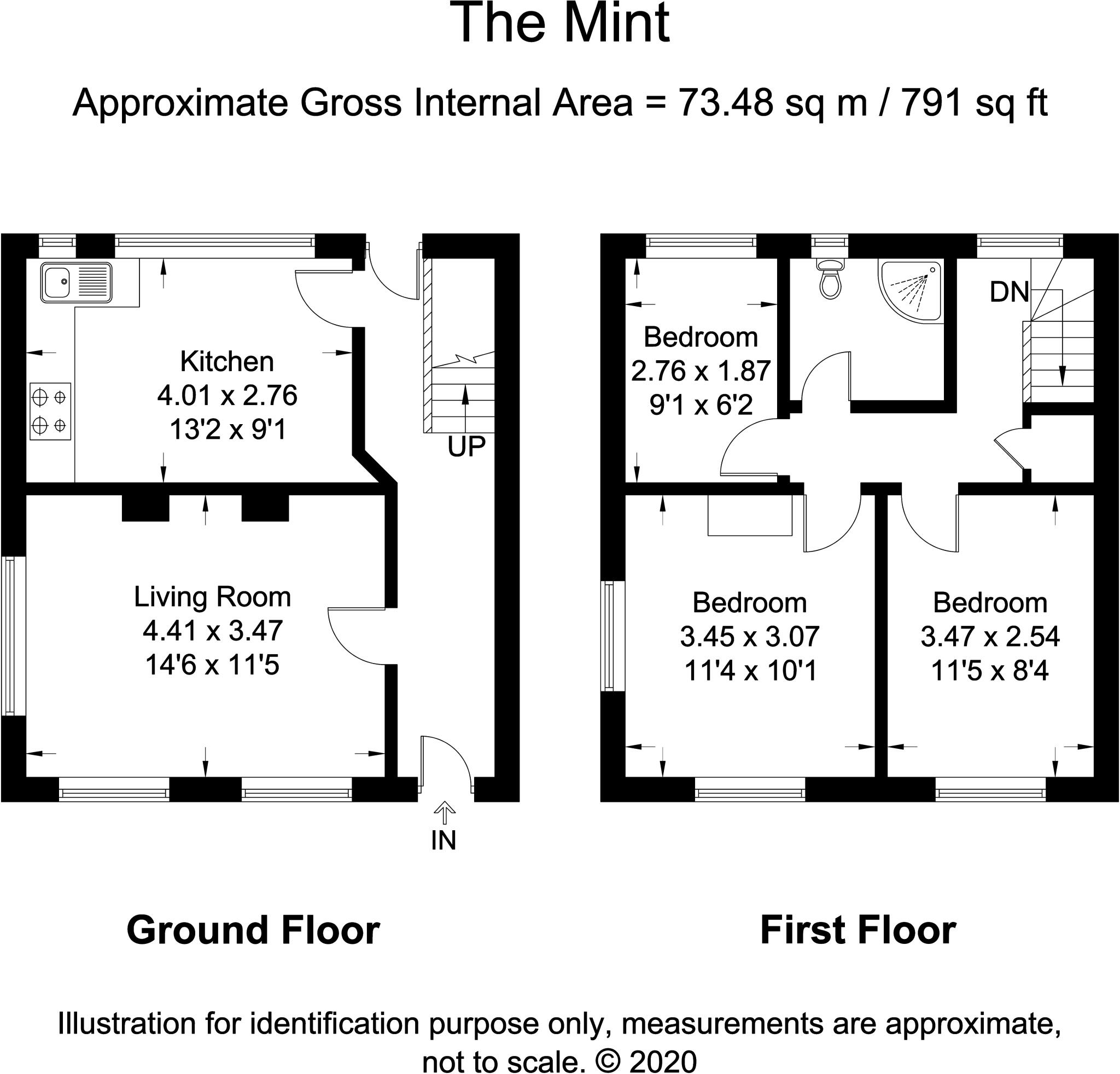 The Mint, Rye, East Sussex, TN31 floorplan
