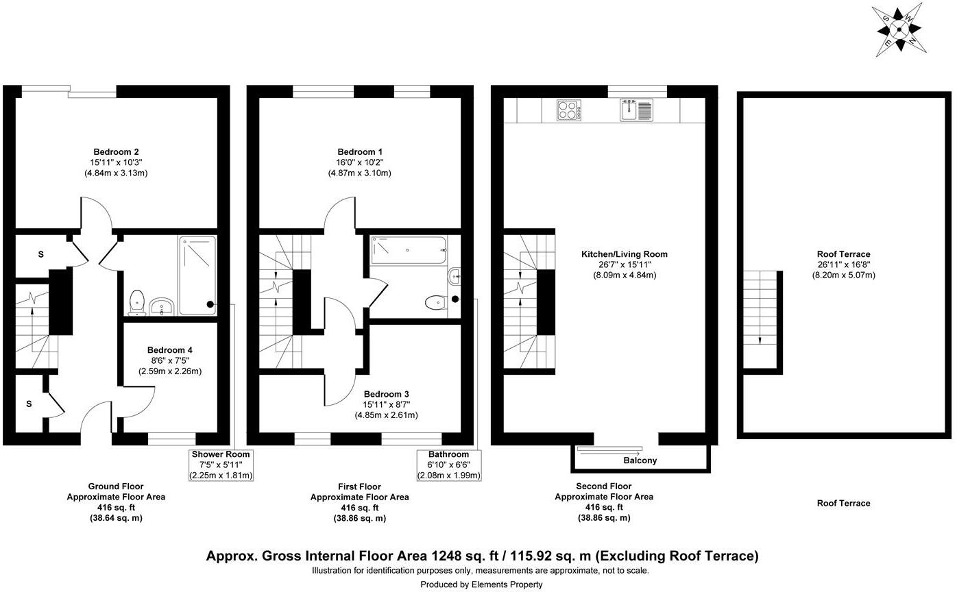Solar Avenue, Leeds City Centre floorplan