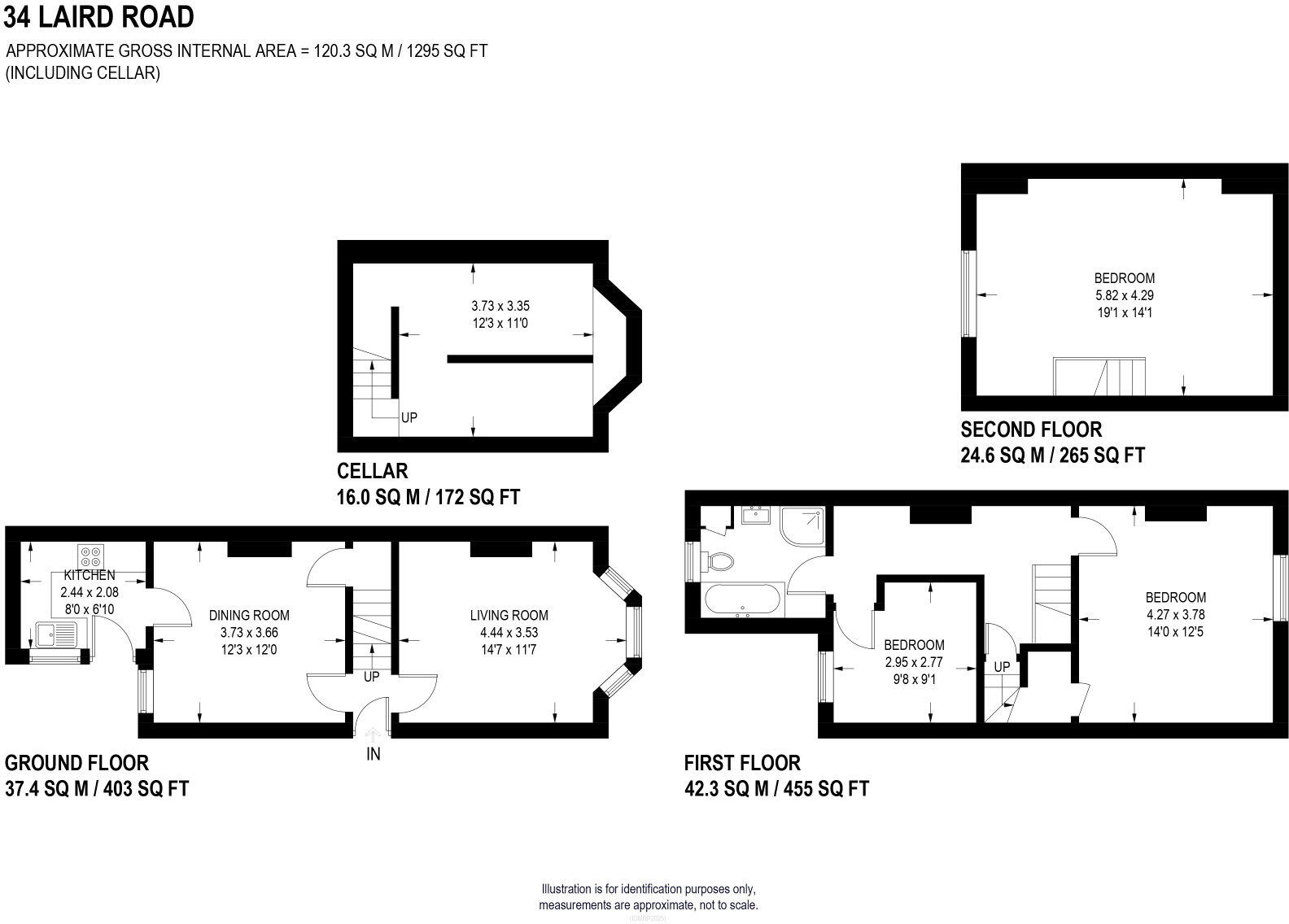 Laird Road, Sheffield, S6 4BT floorplan