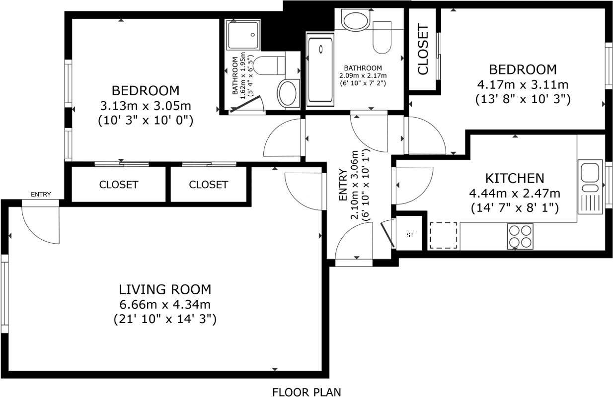 Rollock Street, Stirling, FK8 floorplan
