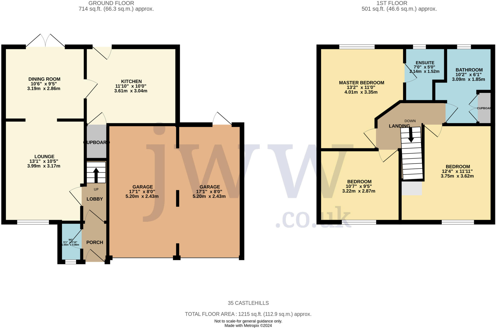 Castlehills, Castleside, Consett, DH8 floorplan