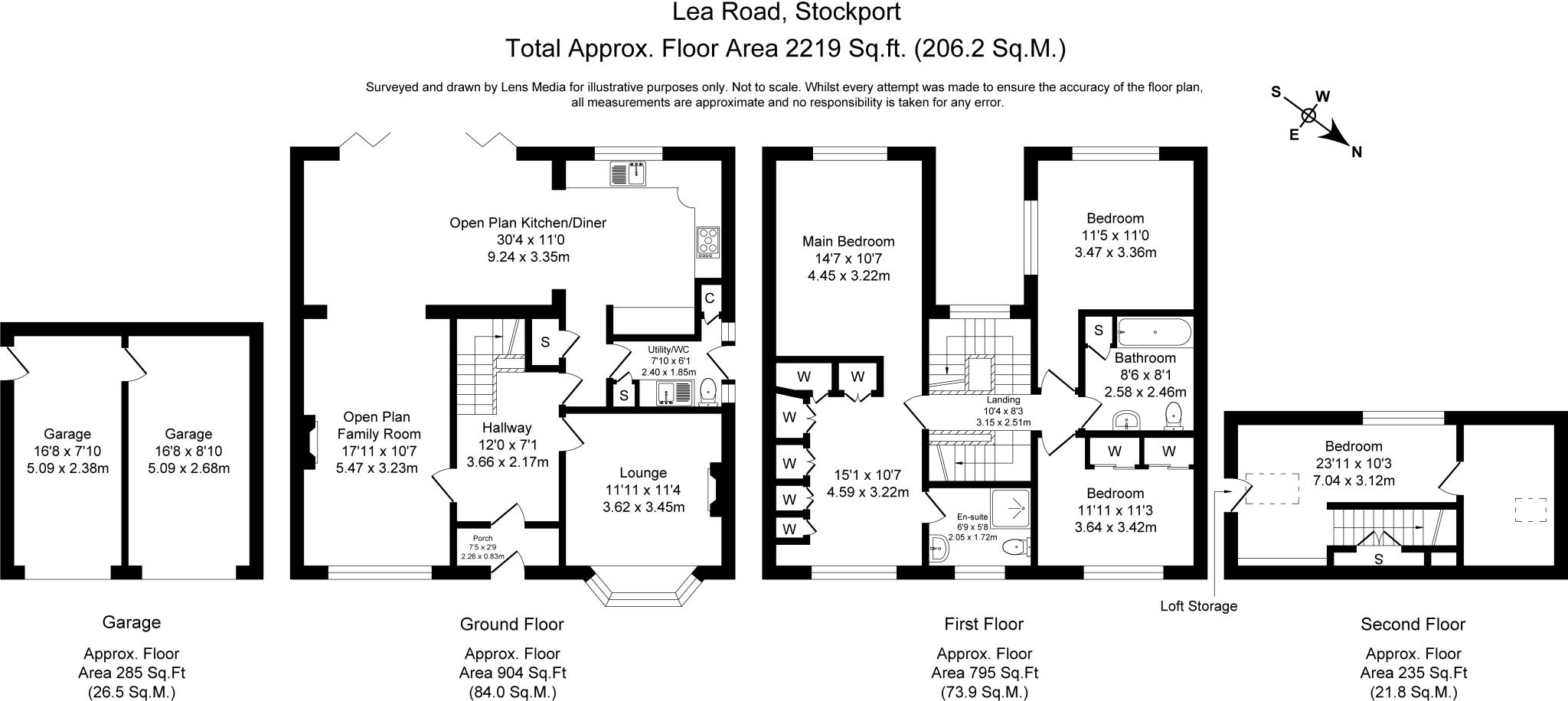Lea Road, Heaton Moor, Stockport, SK4 floorplan