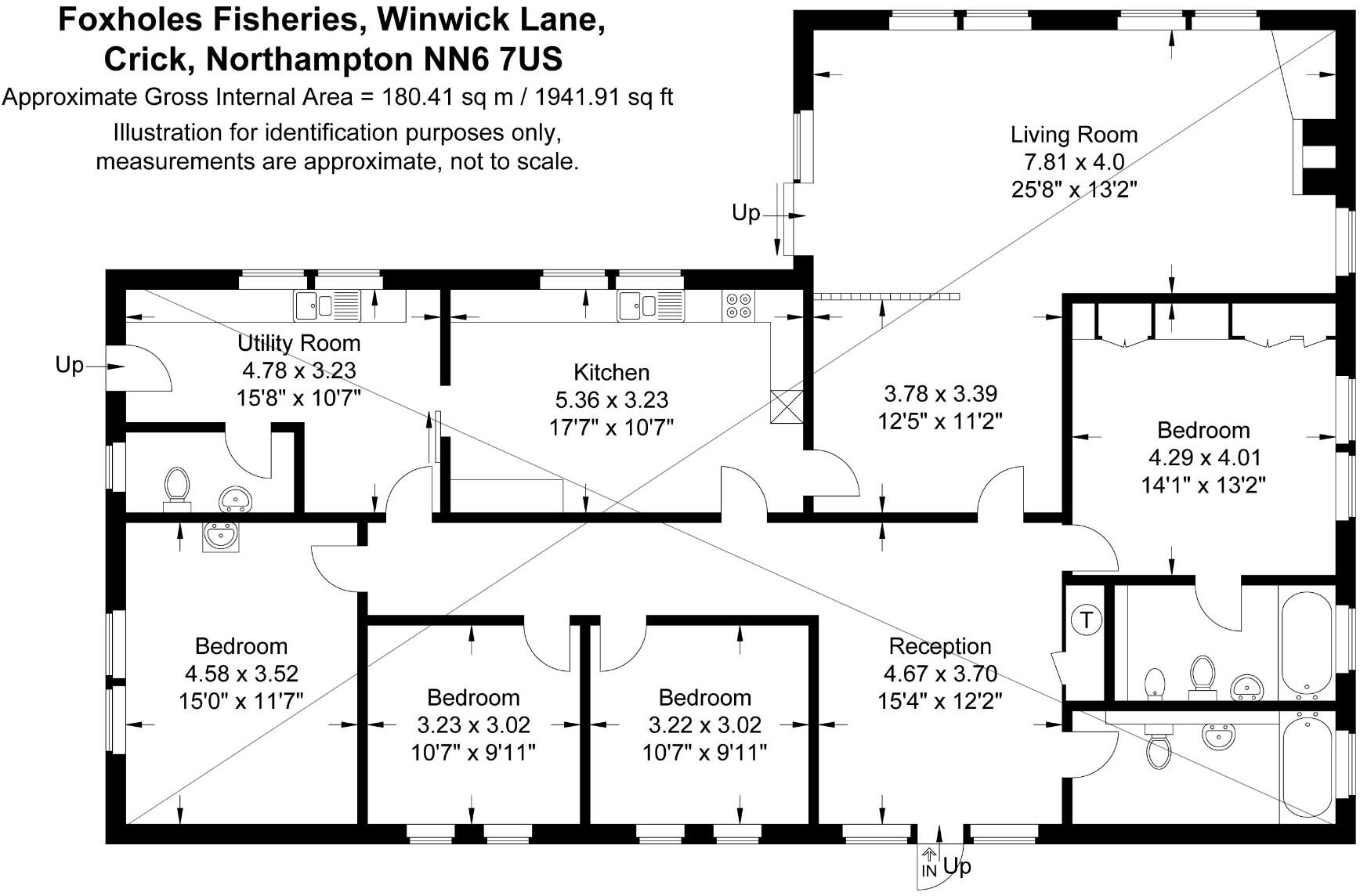 Foxholes Fisheries NN6 floorplan