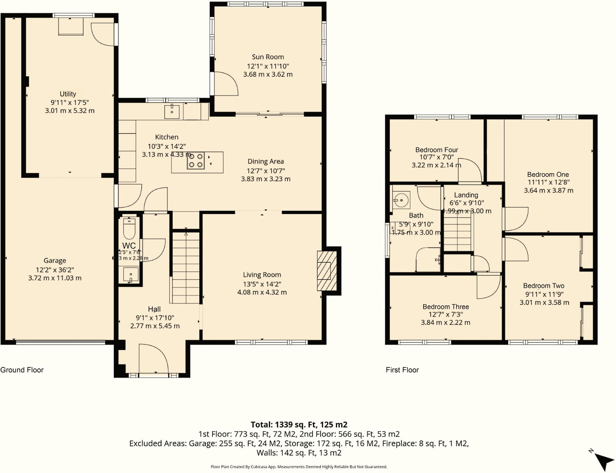 Heald Drive, Rochdale floorplan