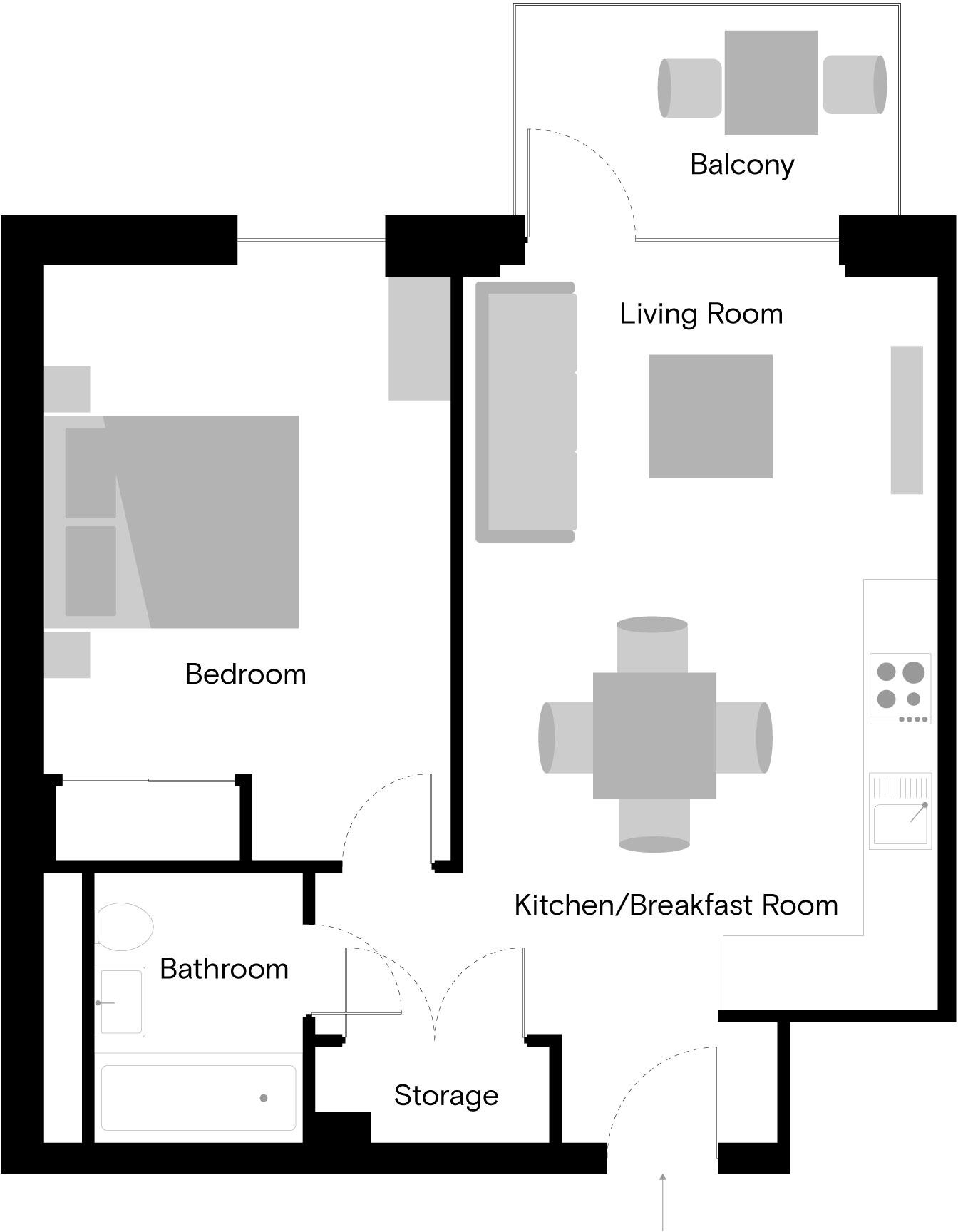 Sessile Apartments, Ashley Road, London, N17 9NT floorplan