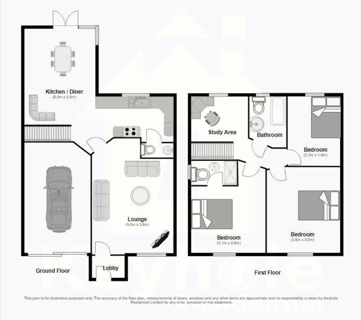Elmfield, Hetton-Le-Hole, Houghton Le Spring floorplan
