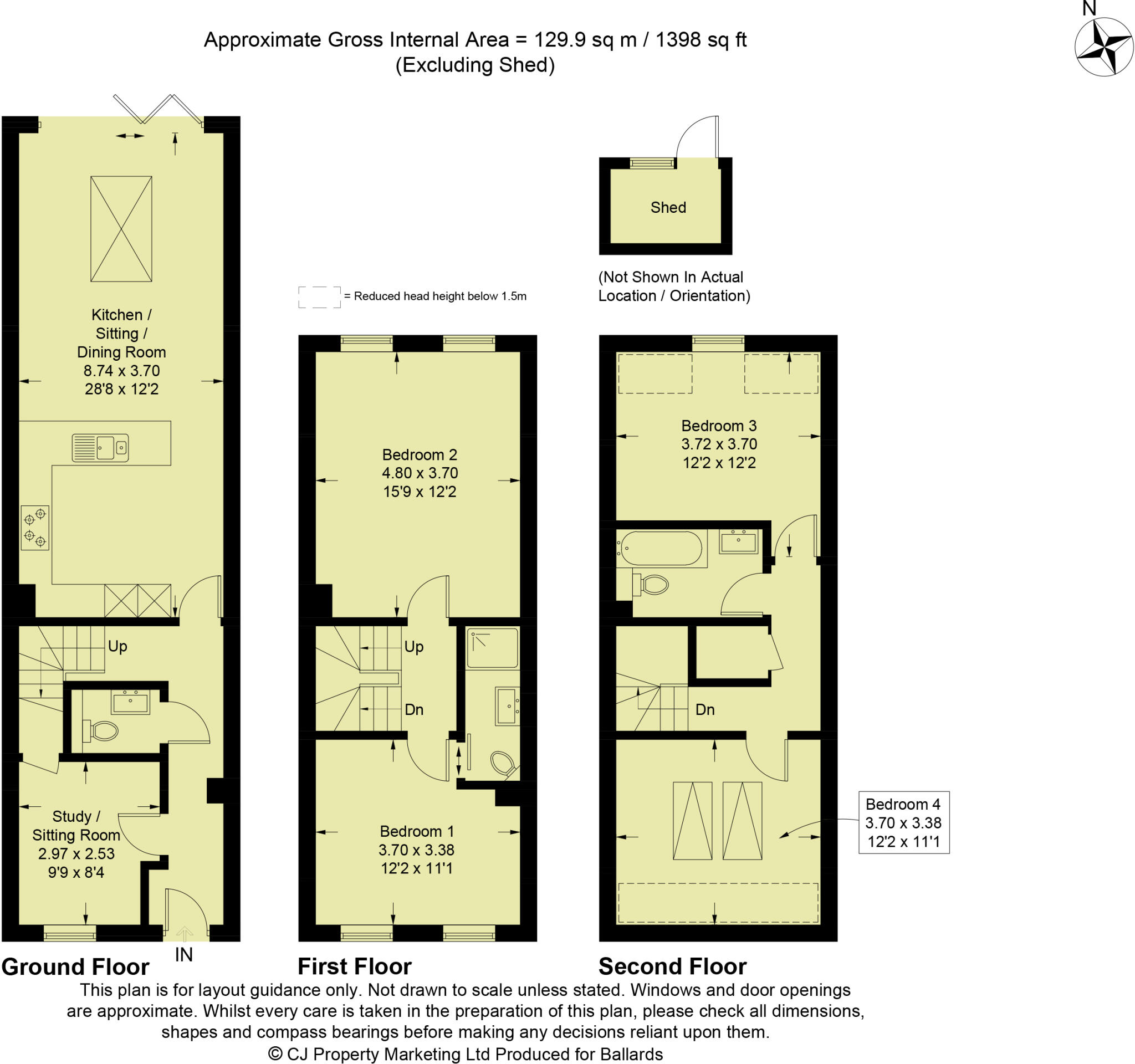 Oak Tree Road, Marlow, Buckinghamshire, SL7 floorplan