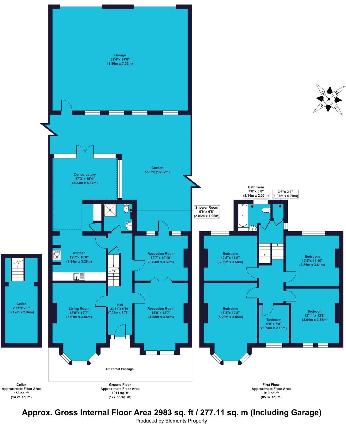 Forest Drive East, Leytonstone, London, E11 1JY floorplan