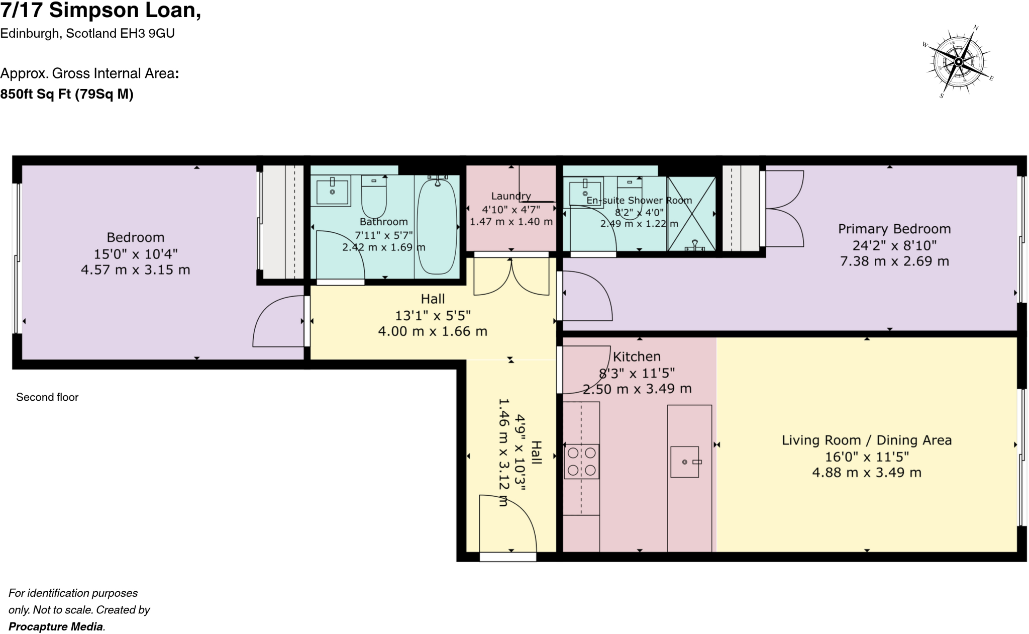 Simpson Loan, Edinburgh EH3 floorplan