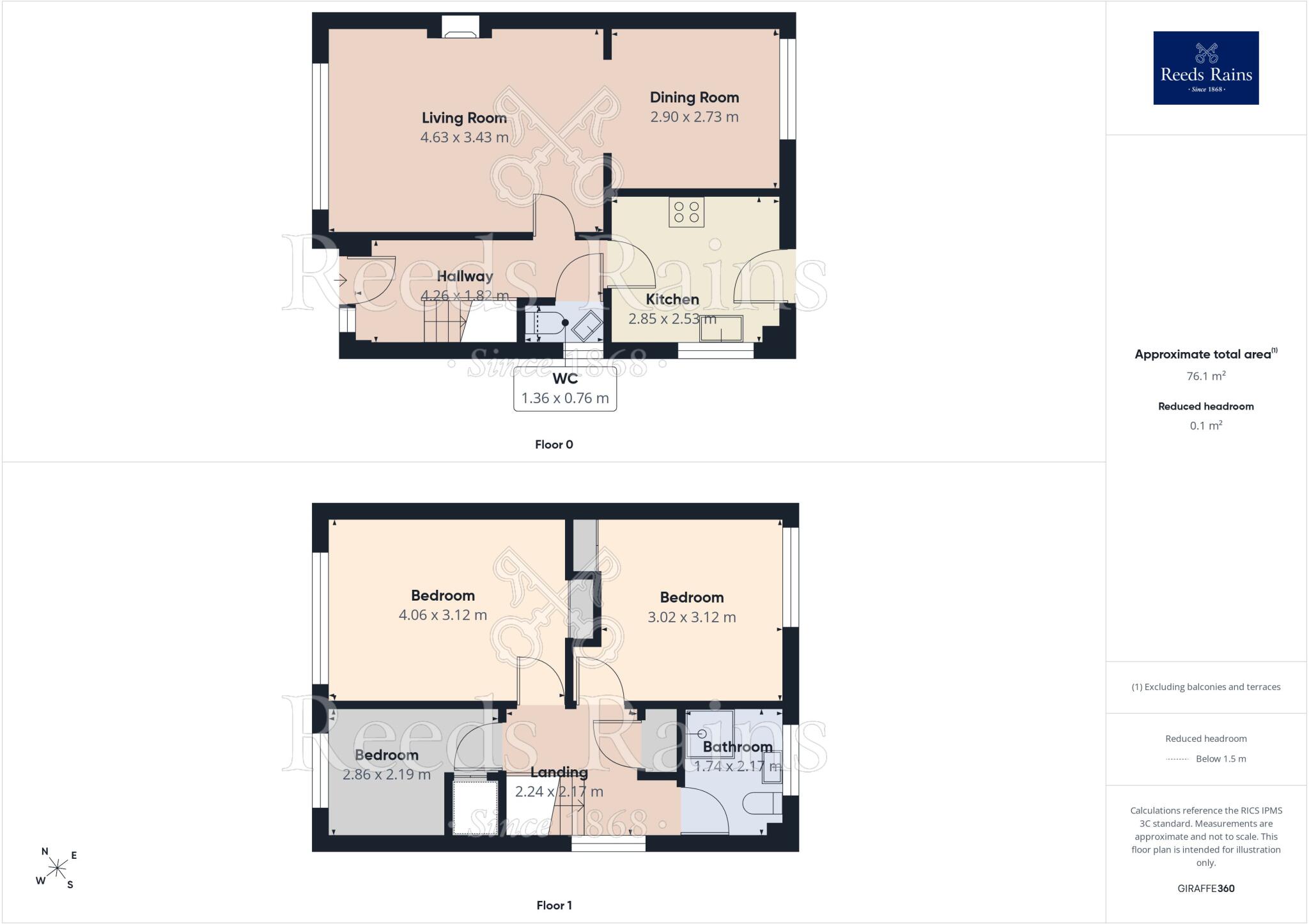 Methuen Avenue, Hoghton, Preston, Lancashire, PR5 floorplan