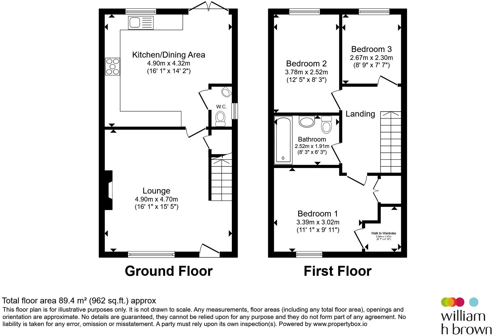 Talbot Rise, Halifax floorplan