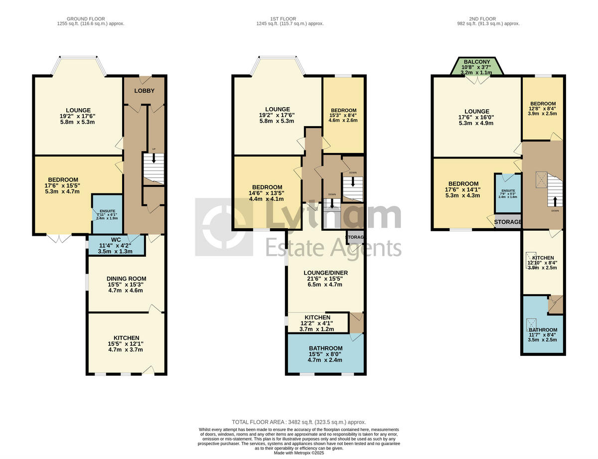 Elms Avenue, Lytham, FY8 floorplan