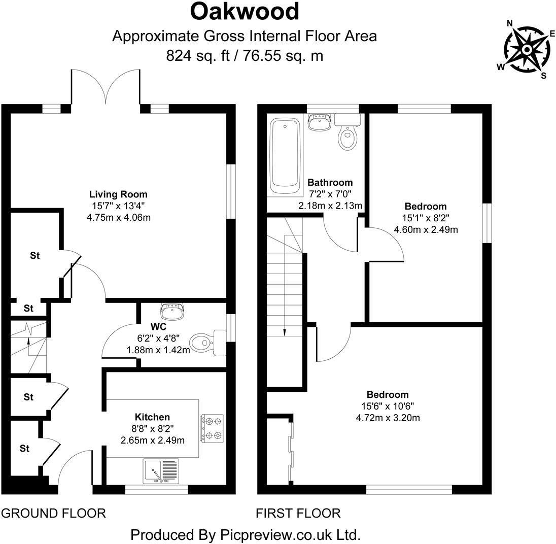 Oakwood Way, Wadhurst floorplan