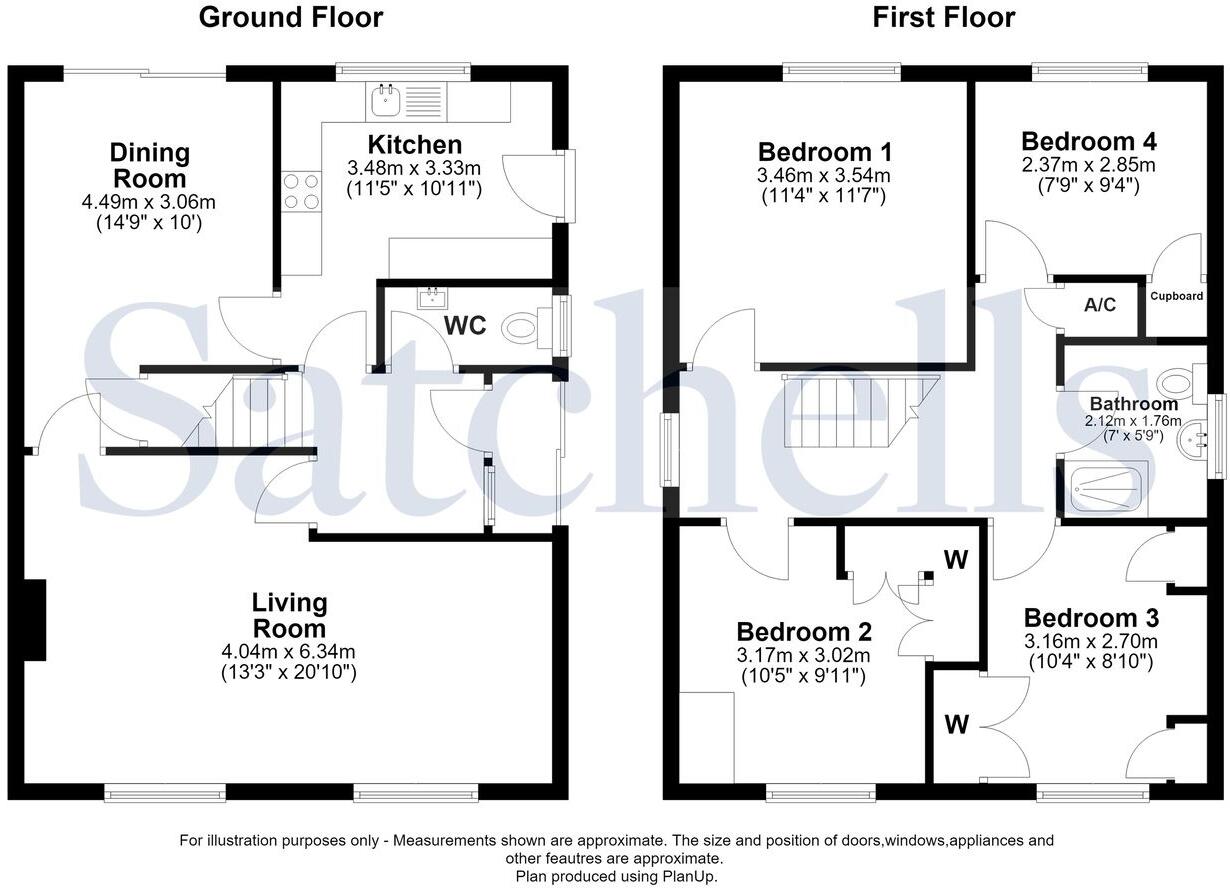 Mowbray Crescent, Stotfold, Hitchin, SG5 floorplan