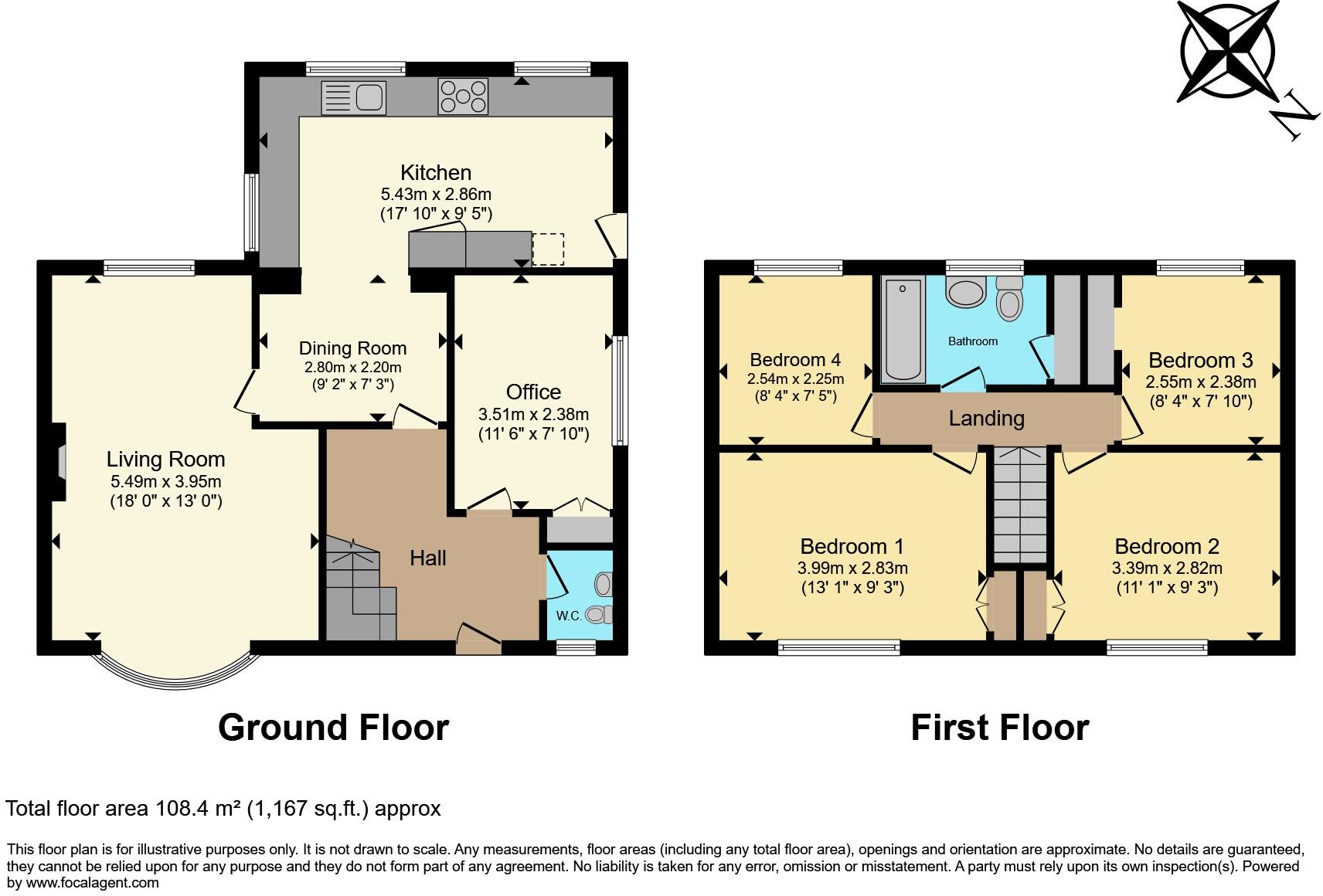Low Cudworth Green, Barnsley, S72 floorplan