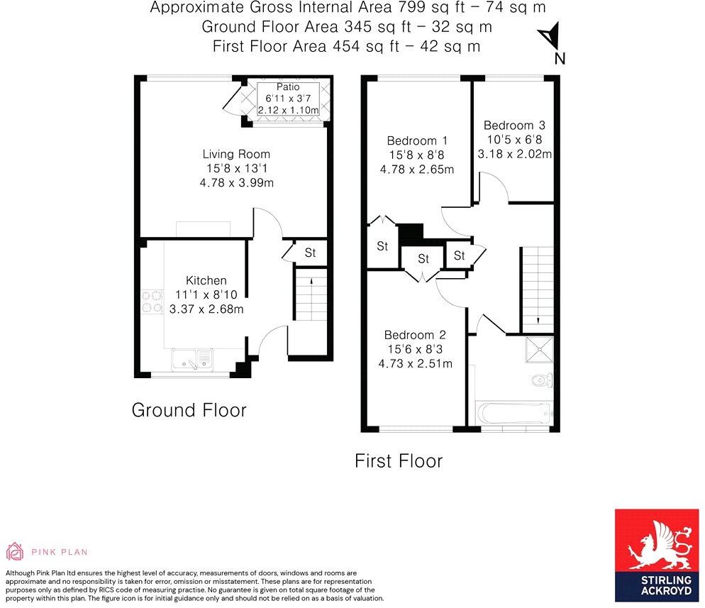 Union Grove, London, SW8 floorplan