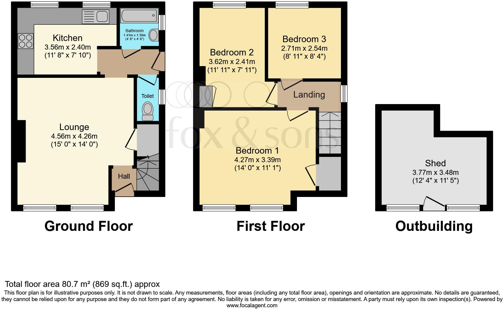 Glynde Road, Brighton floorplan