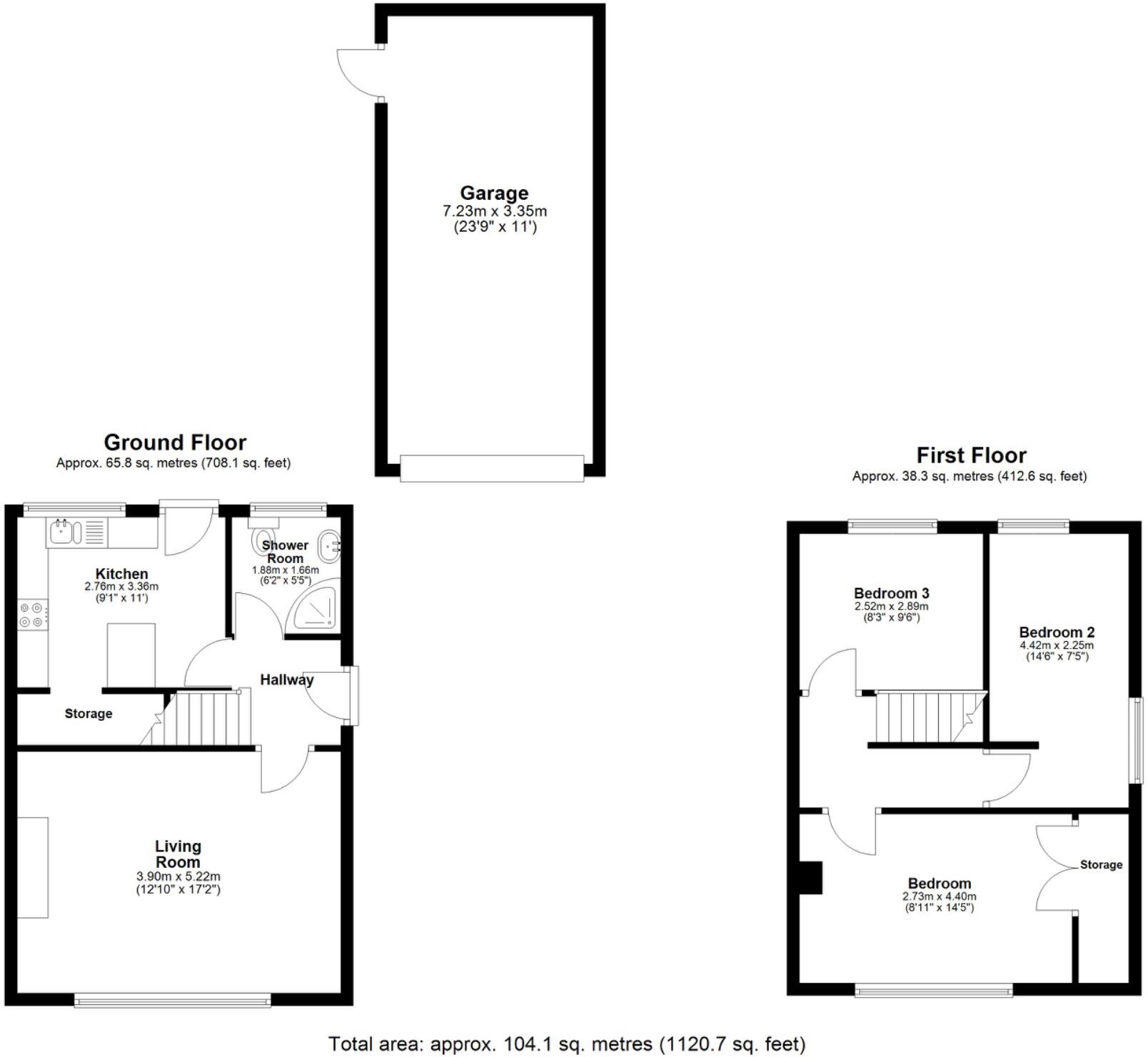 Silverdale Close, Retford, Nottinghamshire, DN22 floorplan