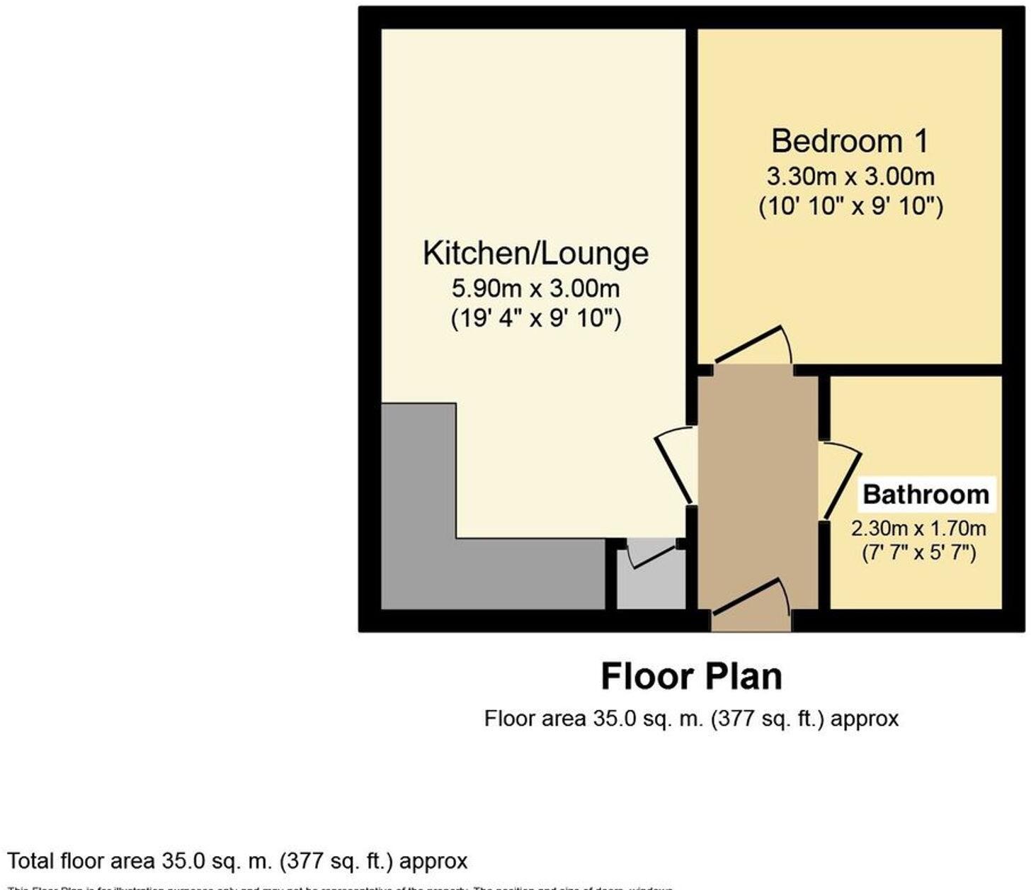 Renaissance House, Milbrook Street, SK1 floorplan