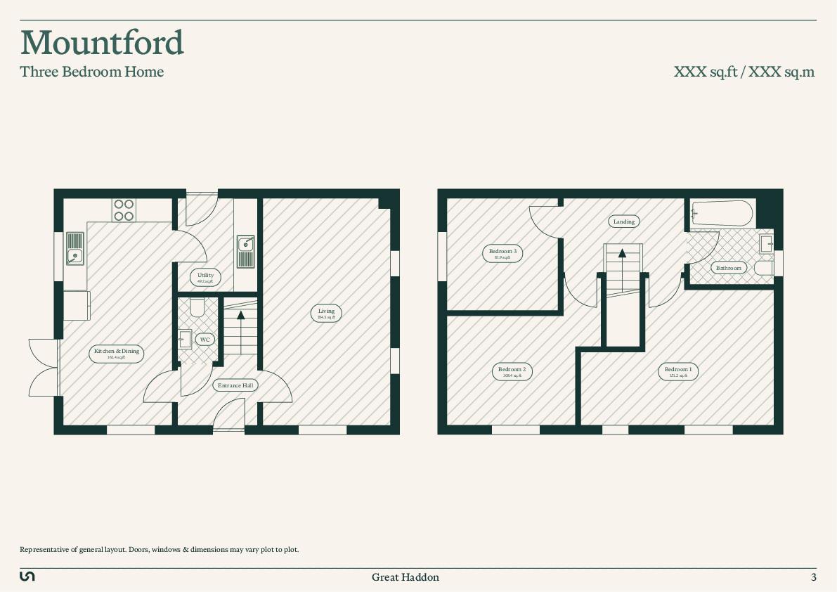 44 Brook Farm Avenue, Great Haddon, Peterborough, PE7 7DW floorplan