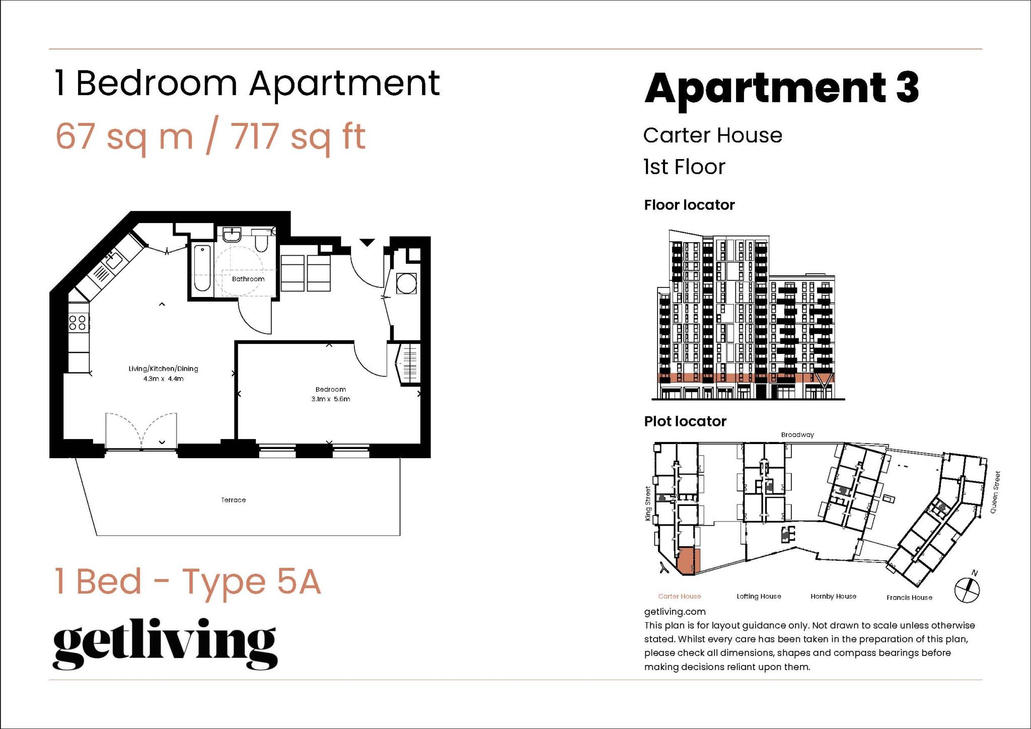 One Maidenhead, SL6 floorplan