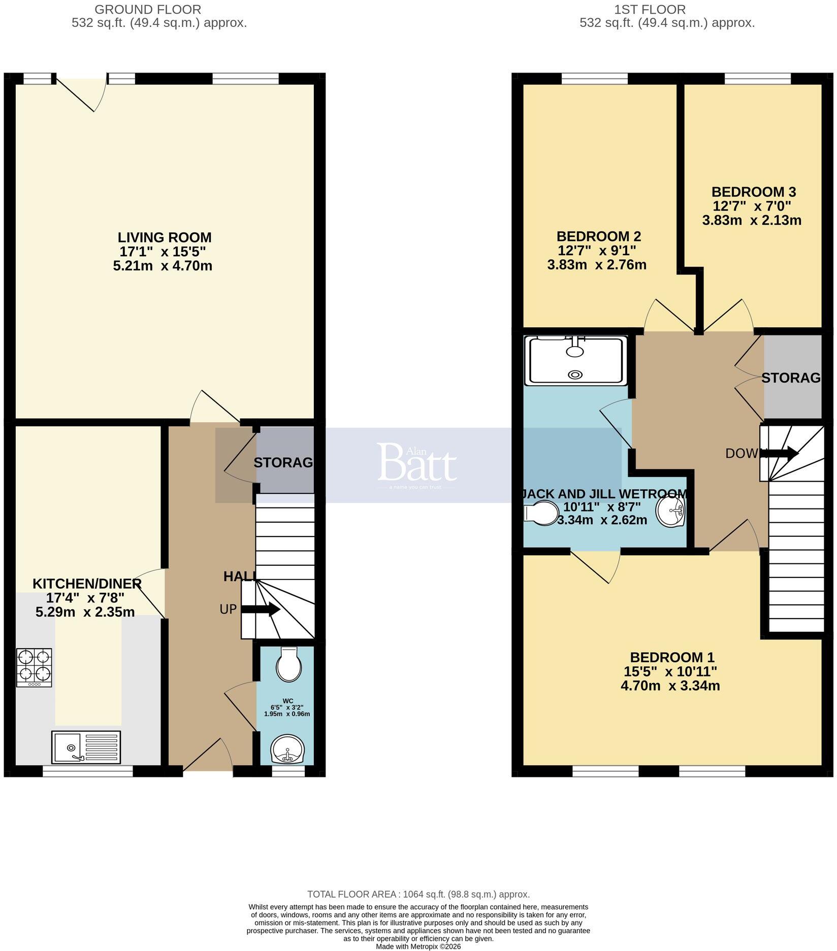 Gauntley Gardens, Billinge, WN5 floorplan