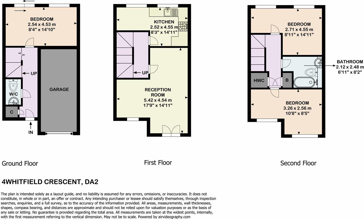 Whitfield Crescent, Dartford floorplan