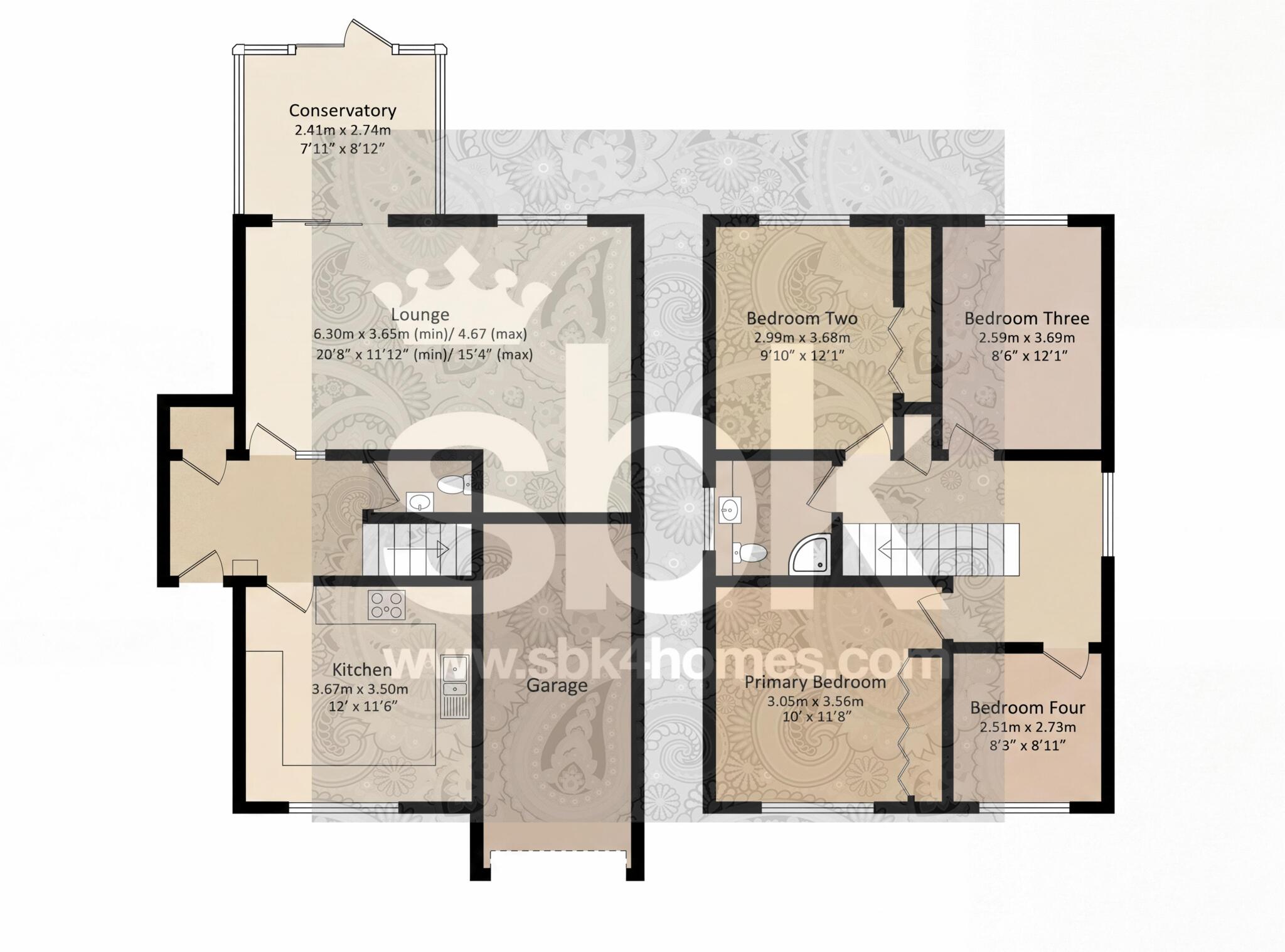Old Garden Close, Locks Heath floorplan