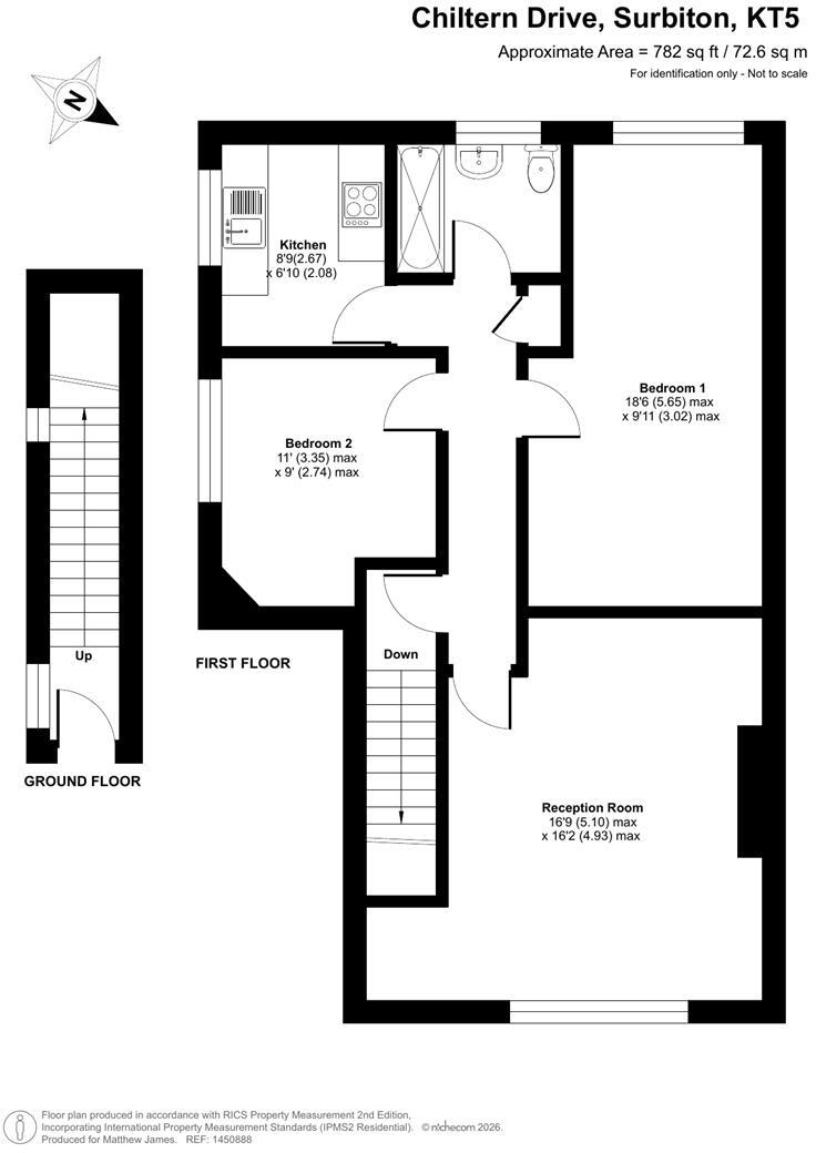 Chiltern Drive, Surbiton floorplan