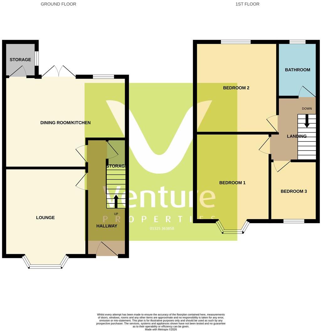 Harding Terrace, Darlington floorplan