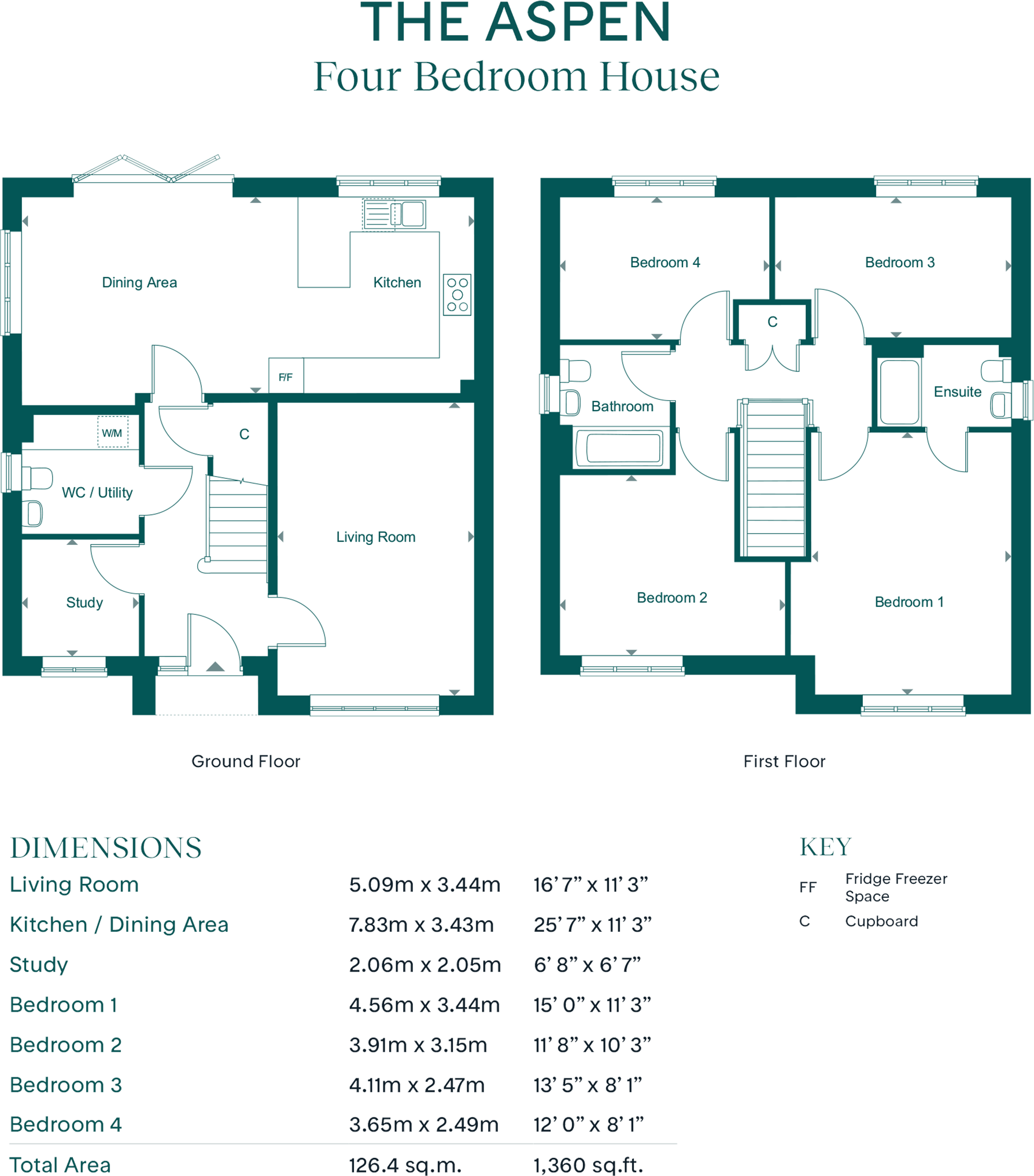 Leaf Living at Stortford Fields, Bishop CM23, Hertfordshire floorplan