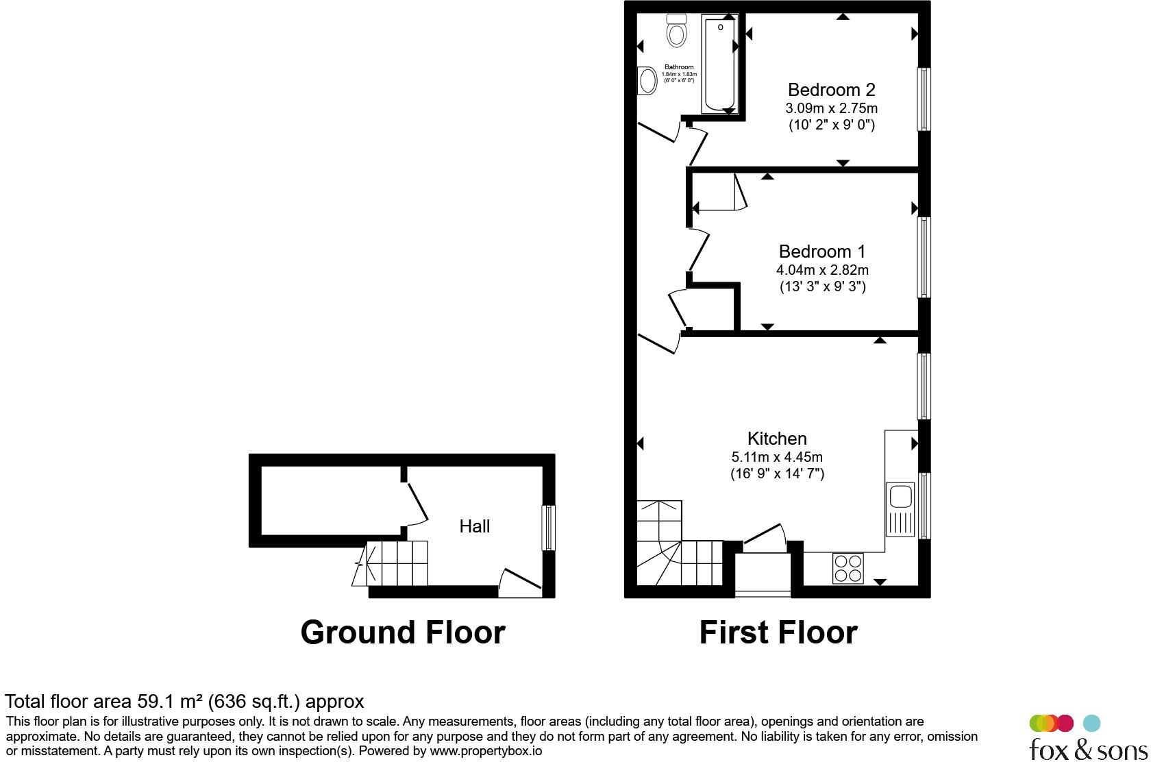 Plais Street, Taunton floorplan