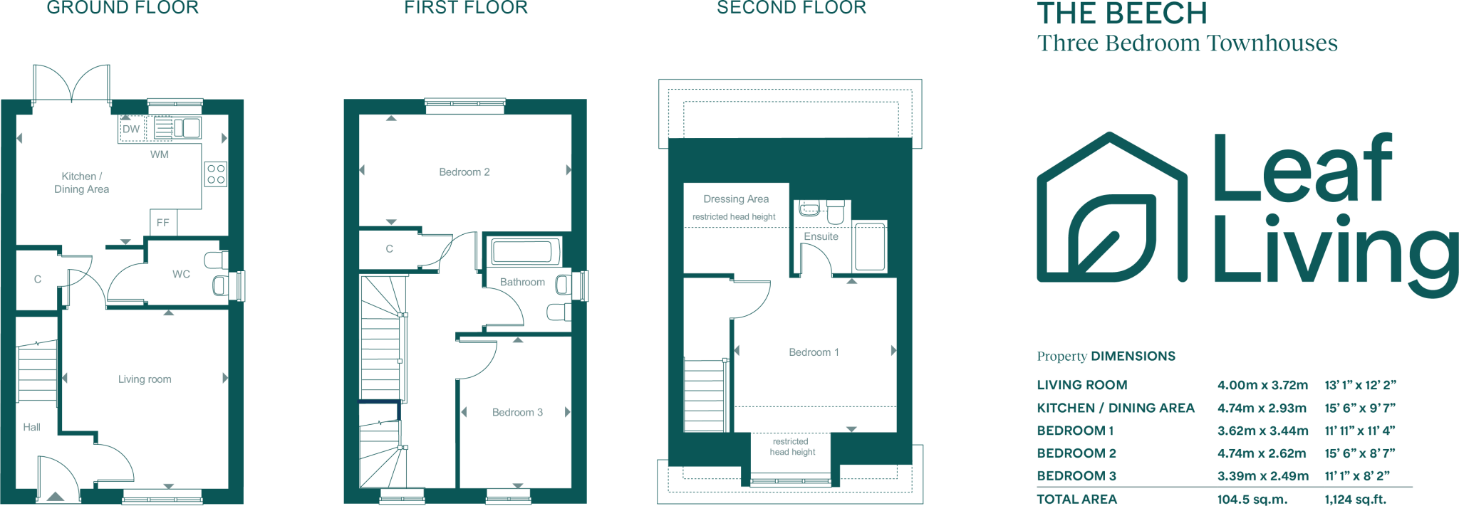 Leaf Living at Peters Village, Wouldham, Kent, ME1, Rochester floorplan