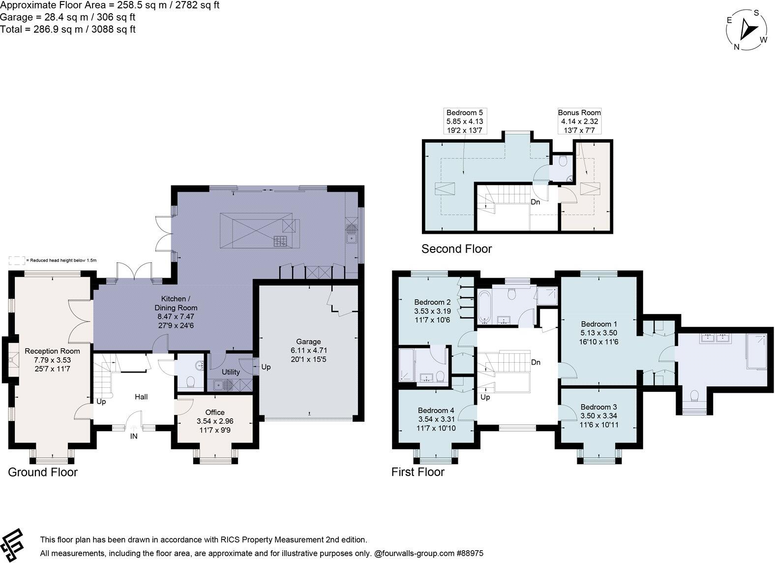 Hudson Gardens, Tower Road, Hindhead, Surrey, GU26 floorplan