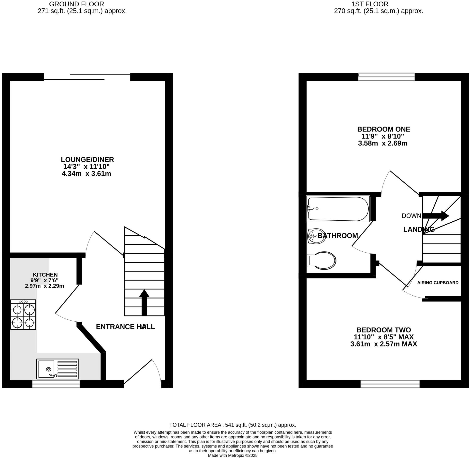 Mendip View, Street floorplan