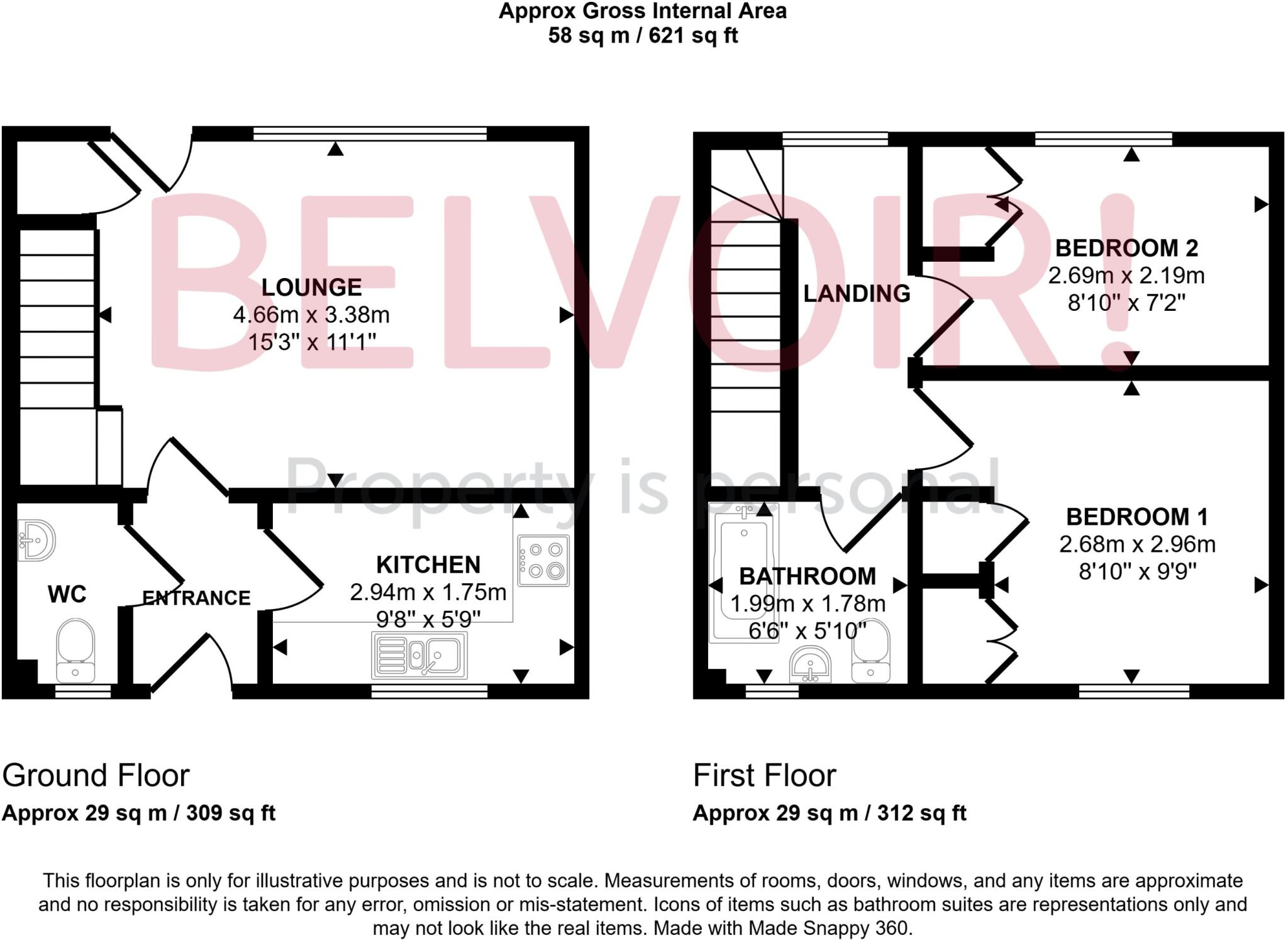 Kingfisher Court, Spalding, PE11 floorplan