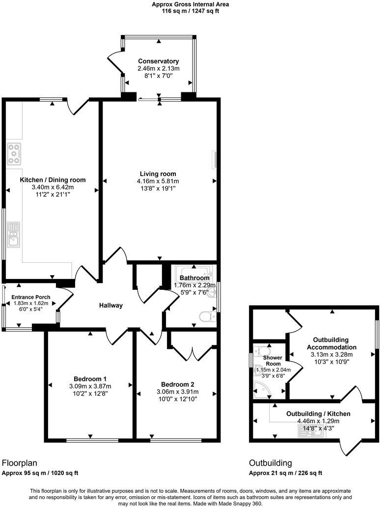 Llwyncoed Road, Blaenannerch, Cardigan floorplan