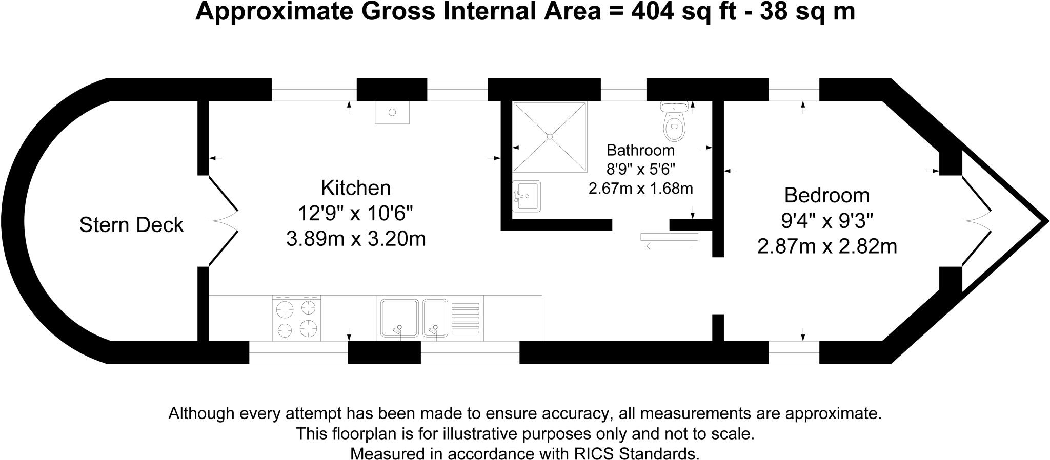 Ash Island, East Molesey, Surrey, KT8 floorplan