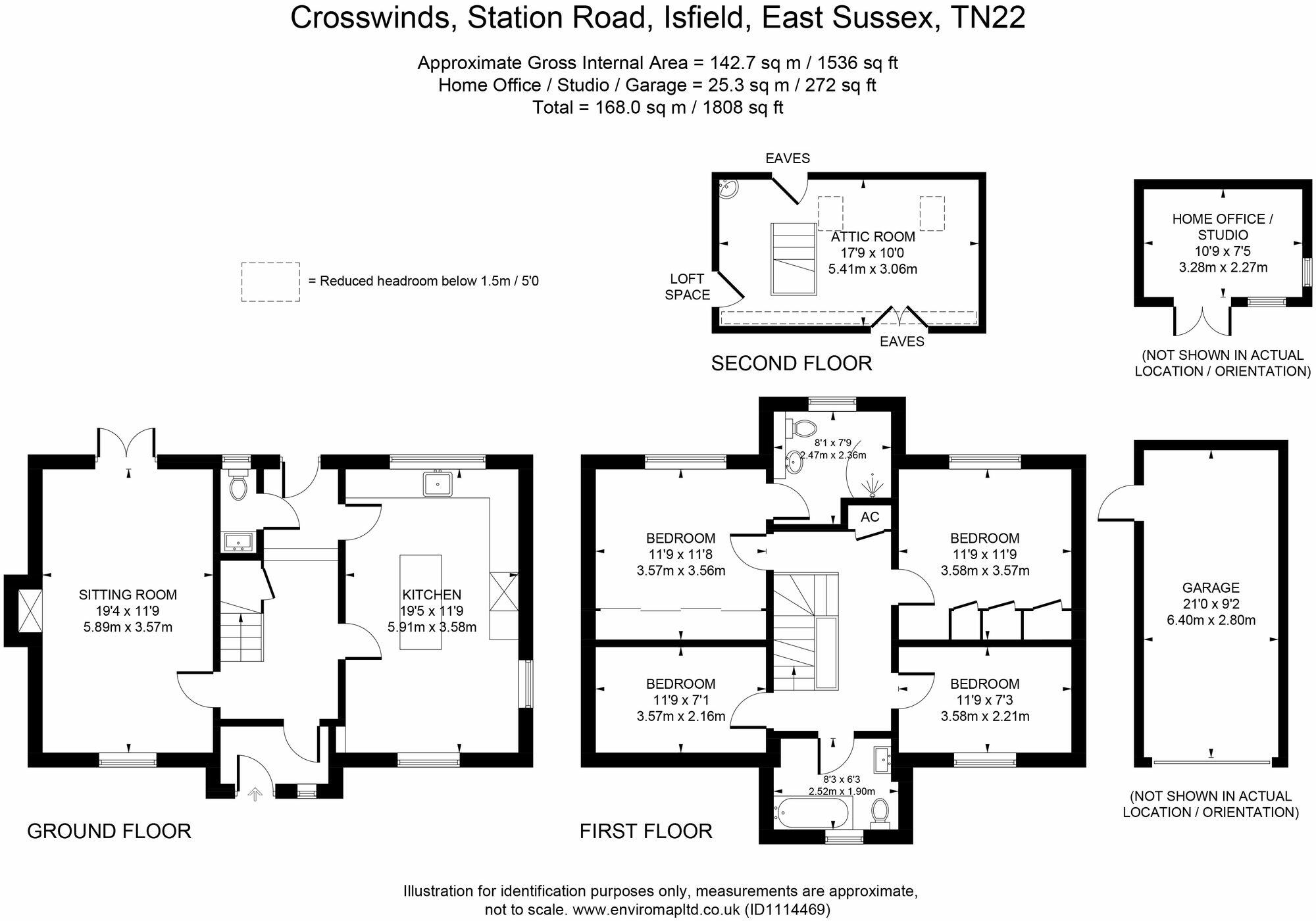 Station Road, Isfield, TN22 floorplan
