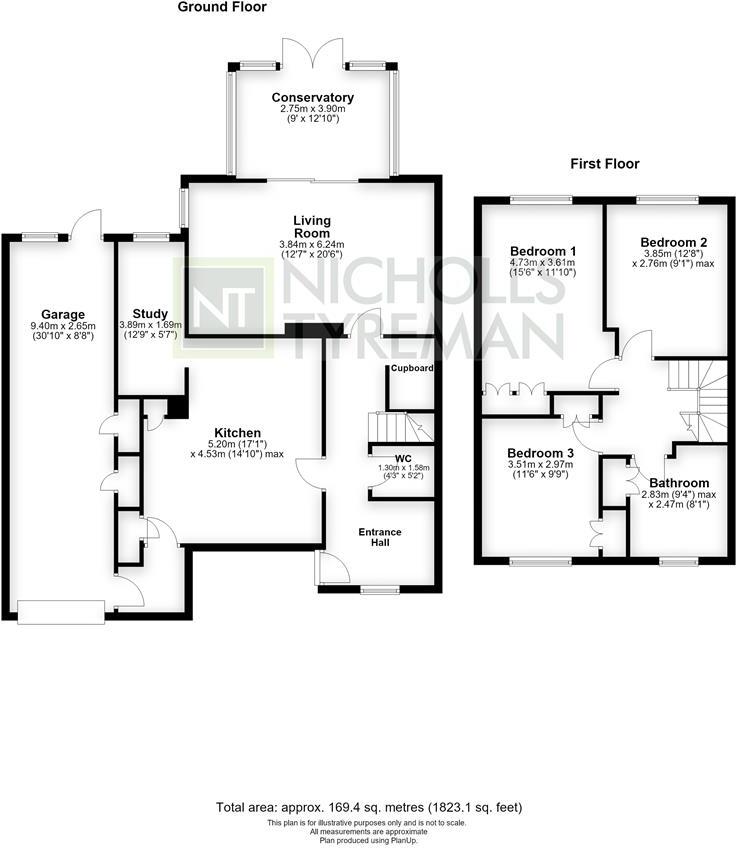 Beckwith Crescent, Harrogate floorplan