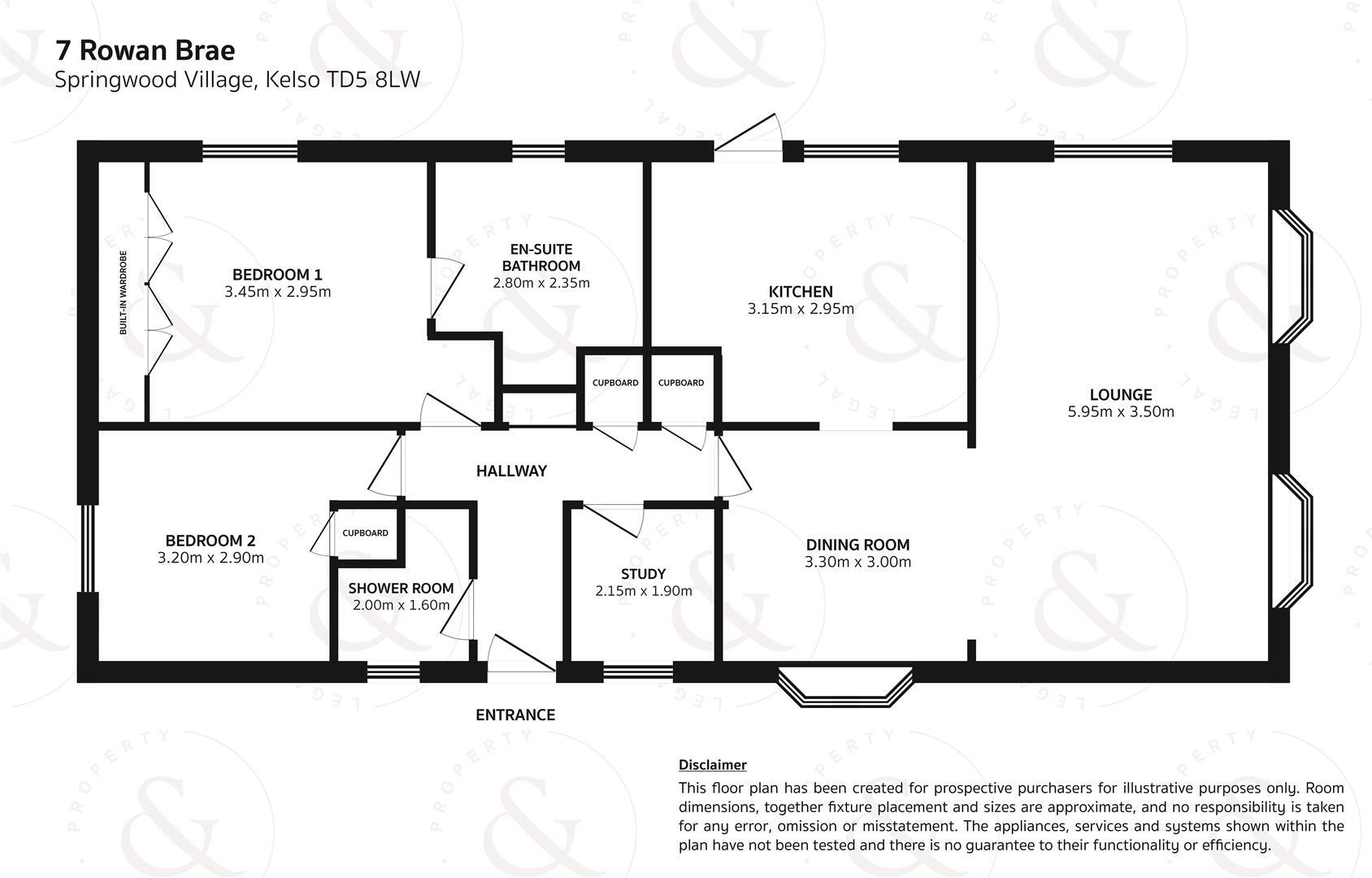 7 Rowan Brae, Springwood Village, Kelso TD5 floorplan
