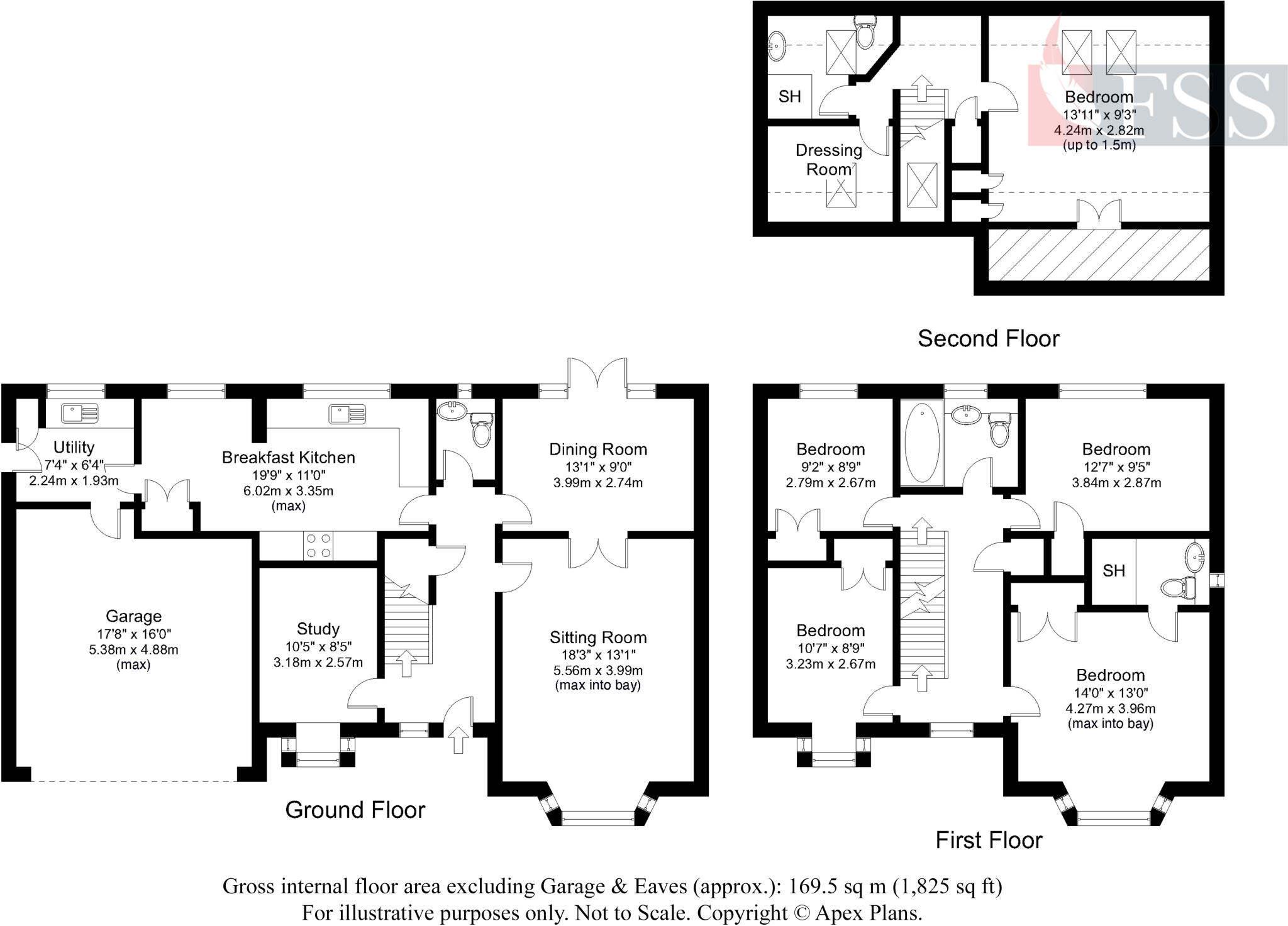 Long Crag View, Harrogate, North Yorkshire, HG3 floorplan