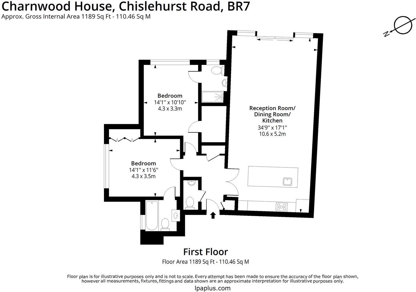 Chislehurst Road, BR7 floorplan