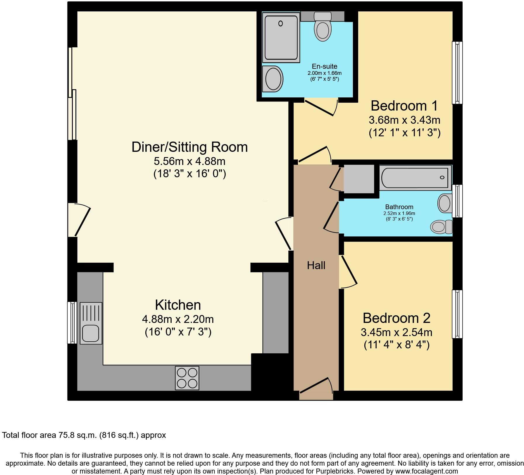 43, Kelling Way floorplan