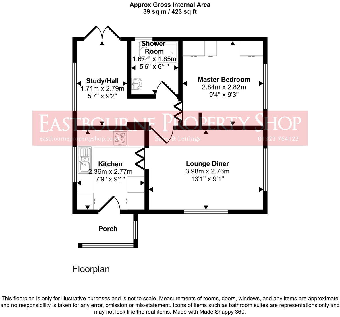 Oak Tree Close,Eastbourne,BN23 8DG floorplan