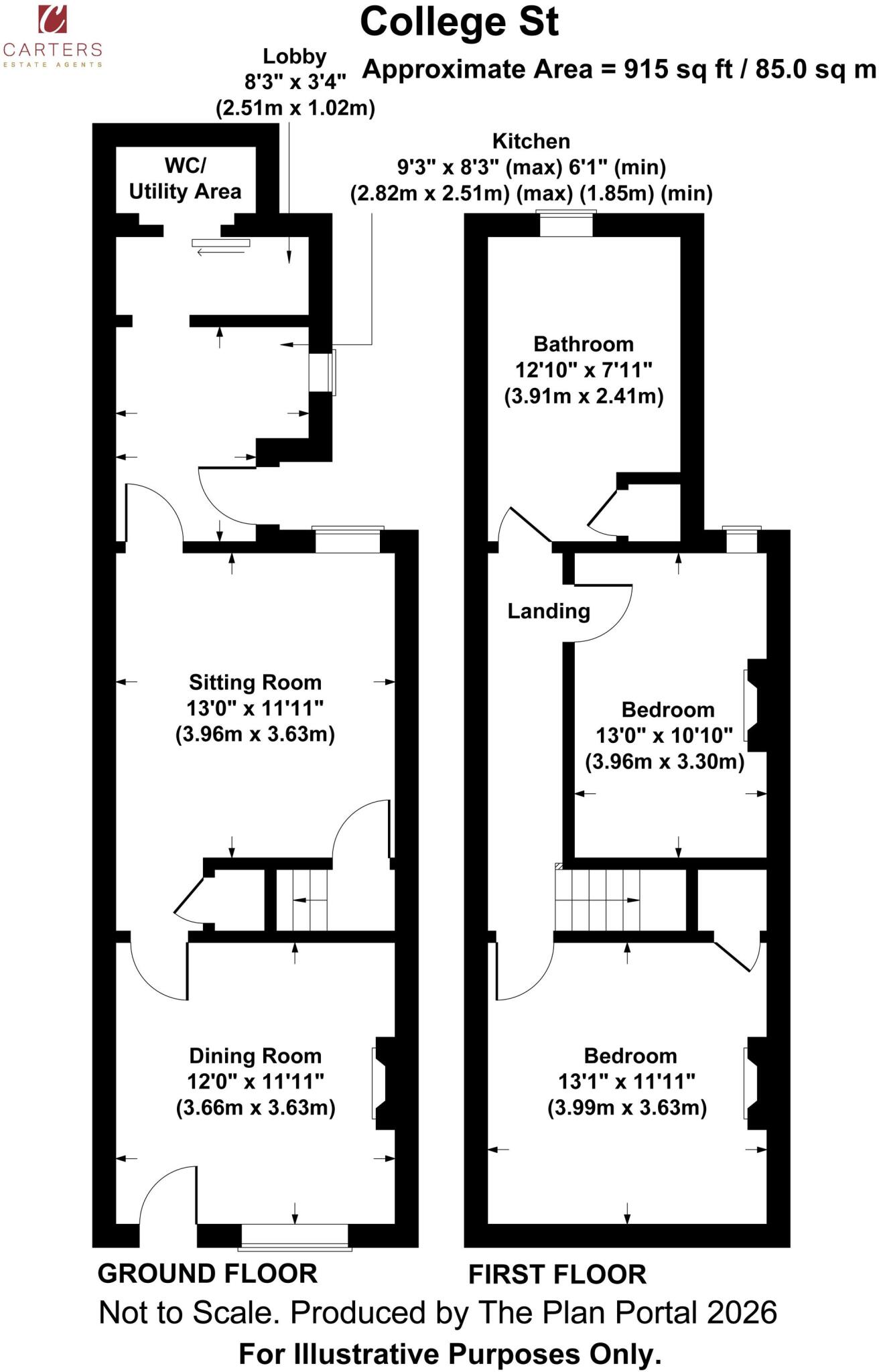 College Street, Nuneaton, CV10 floorplan